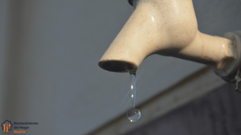 reparación urgente de fuga de agua