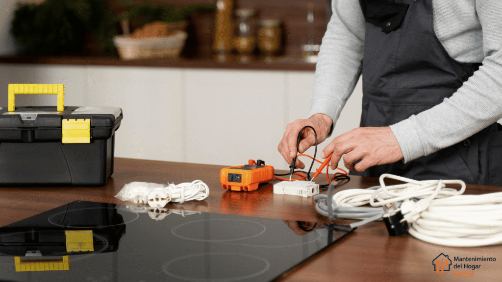 cortocircuito cocina