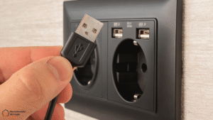instalación enchufe USB