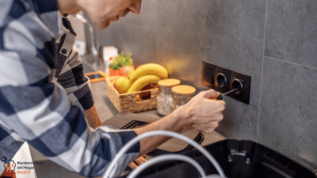 cortocircuito cocina