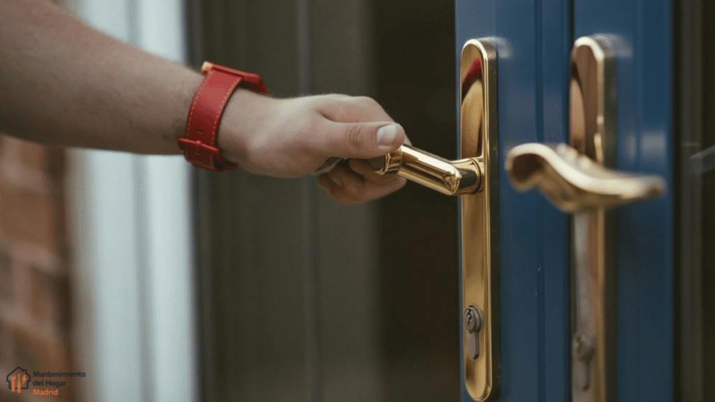 ajuste de puerta que no cierra