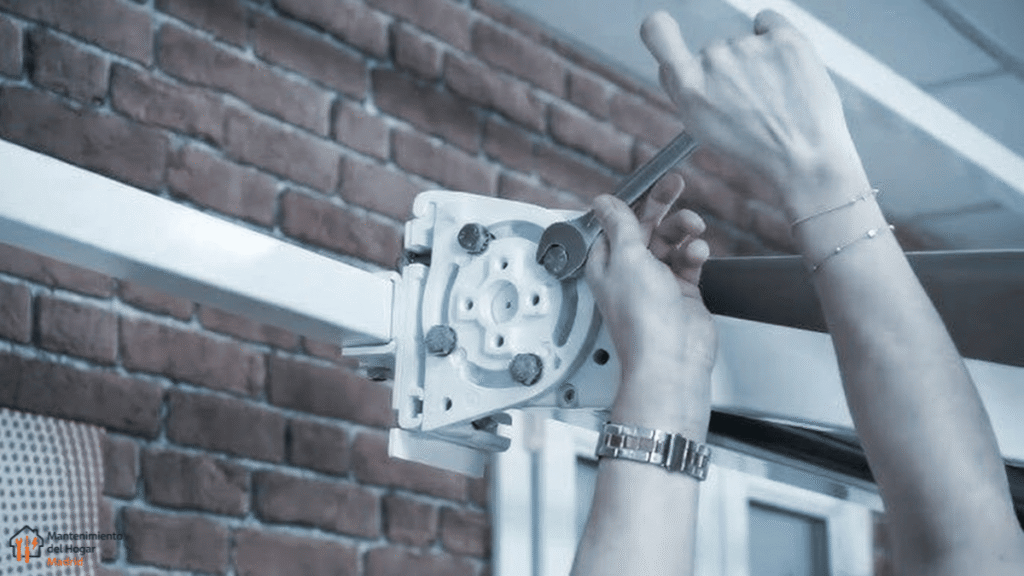 ajuste toldo desplegable