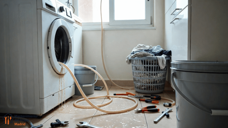 cambio mangueras lavadora