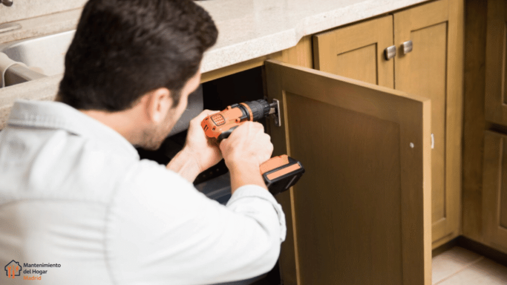 reparación cajón cocina
