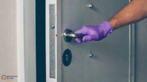 reparación urgente puerta descolgada