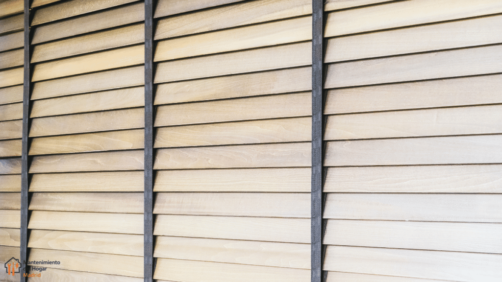 sustitución lamas persiana