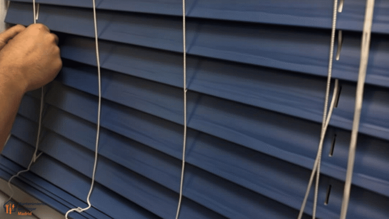 sustitución lamas persiana